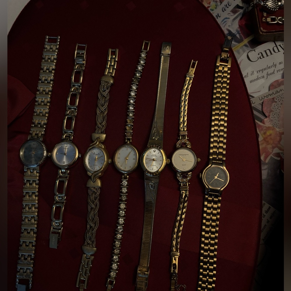Elegant Gold and Silver Watch Collection